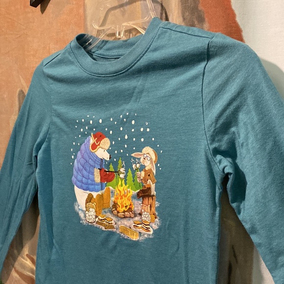 Cat & Jack long sleeve winter s’mores design shirt - Picture 4 of 6